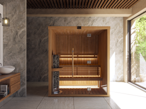 Hybrid Heating Saunas